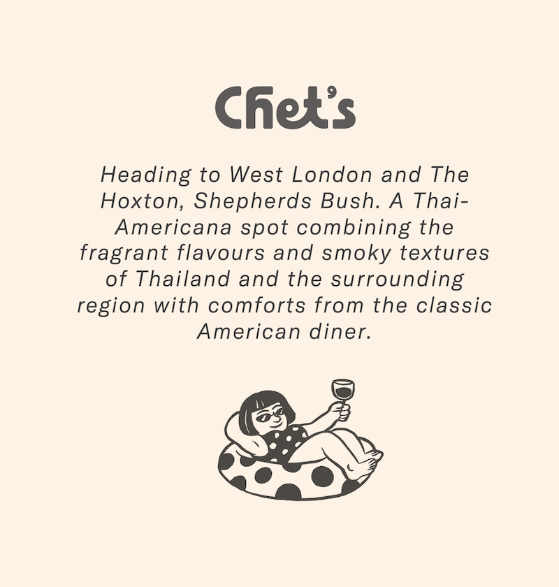 Chets restaurant description